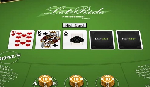 NetEnt’s Let it Ride Pro Series in Detail